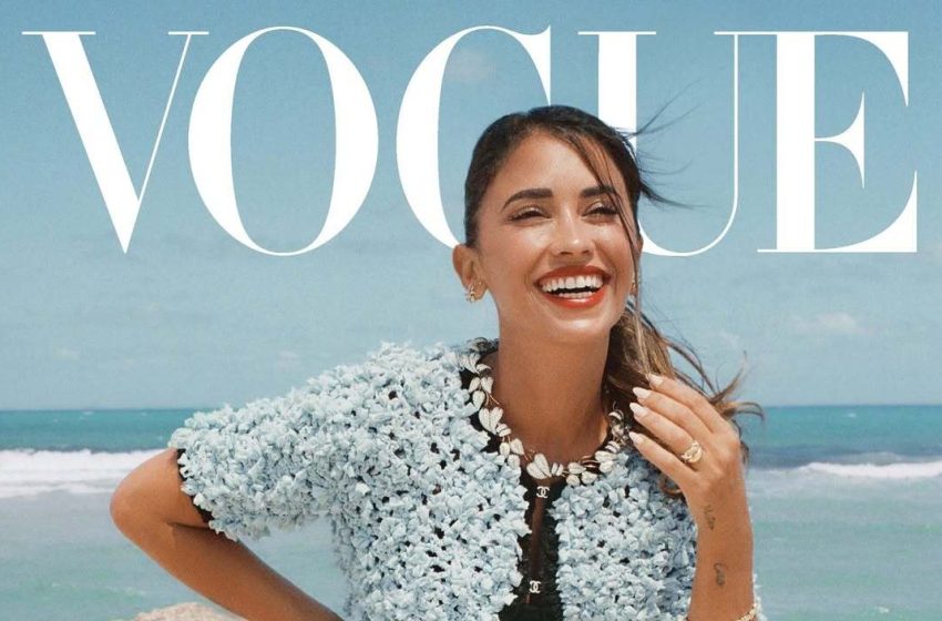  La sencillez de Antonela Roccuzzo conquista la portada de Vogue
