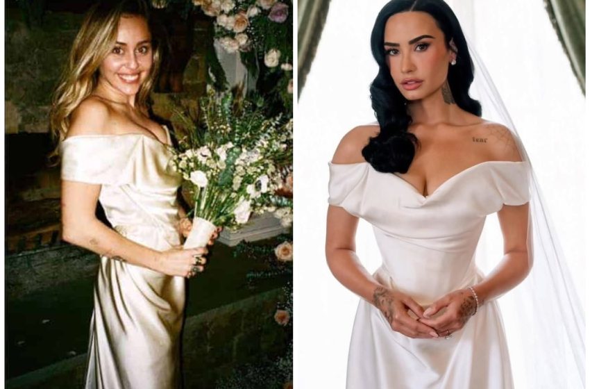  El curioso mensaje que le envío Miley Cyrus a Demi Lovato tras su boda