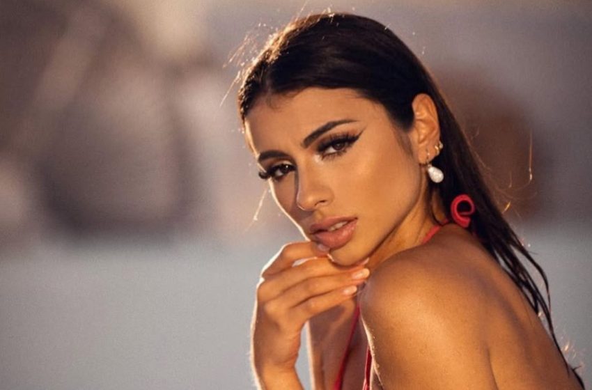  La salvadoreña Andrea Aguilar está en riesgo de ser eliminada de Miss Universe Latina