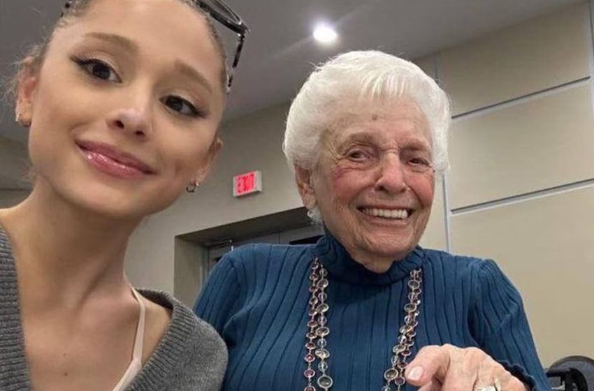  Ariana Grande despide a su abuela con emotivo mensaje