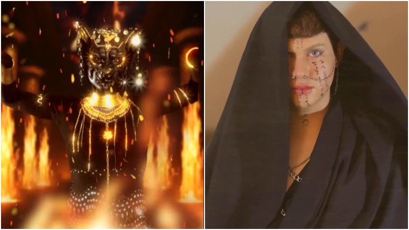 El influencer salvadoreño Dexel impacta con su trend de "Cleopatra"