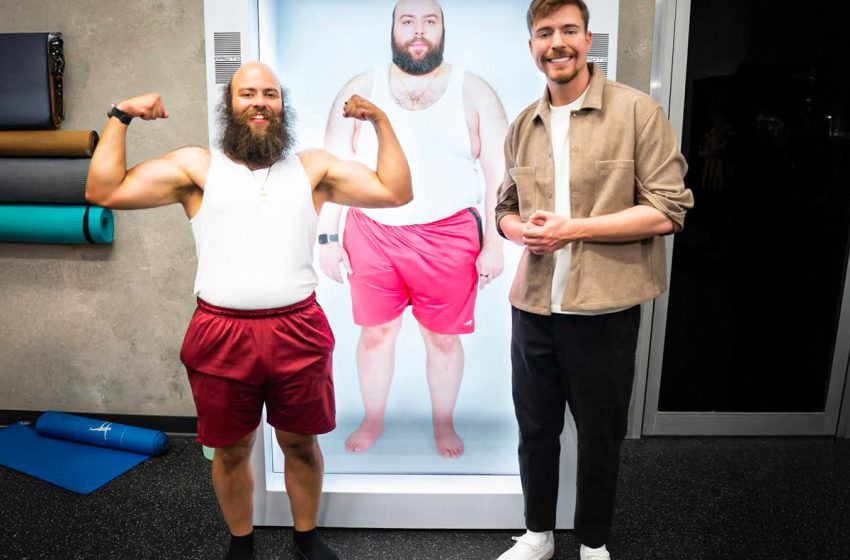  MrBeast premia con más de $400 mil a su amigo por perder 100 libras