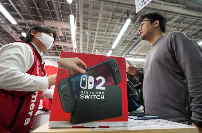  Nintendo vende un récord de 3,5 millones de consolas Switch 2 en cuatro días