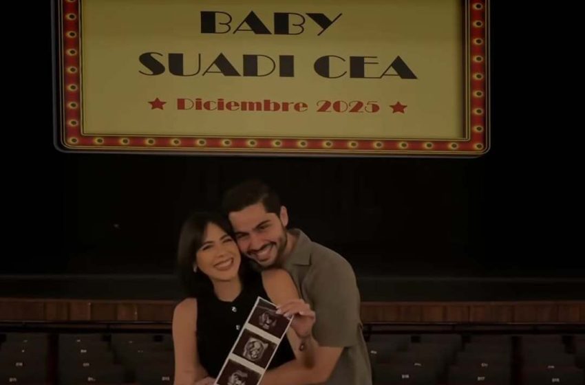  Influencers Paola Cea y Jesús Saudi anuncian su primer embarazo con un creativo video