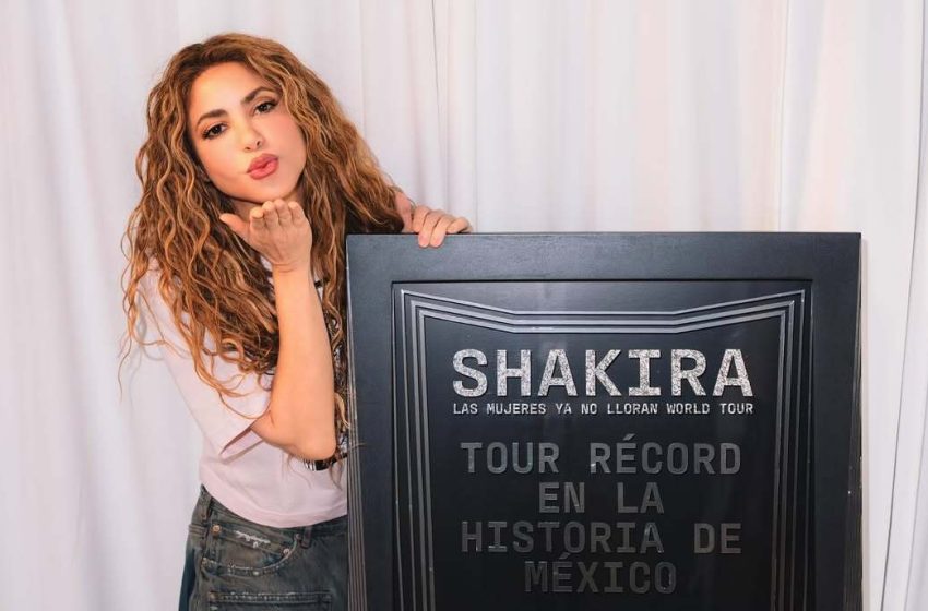  Shakira rompe récord en la historia de México ¿De qué se trata?
