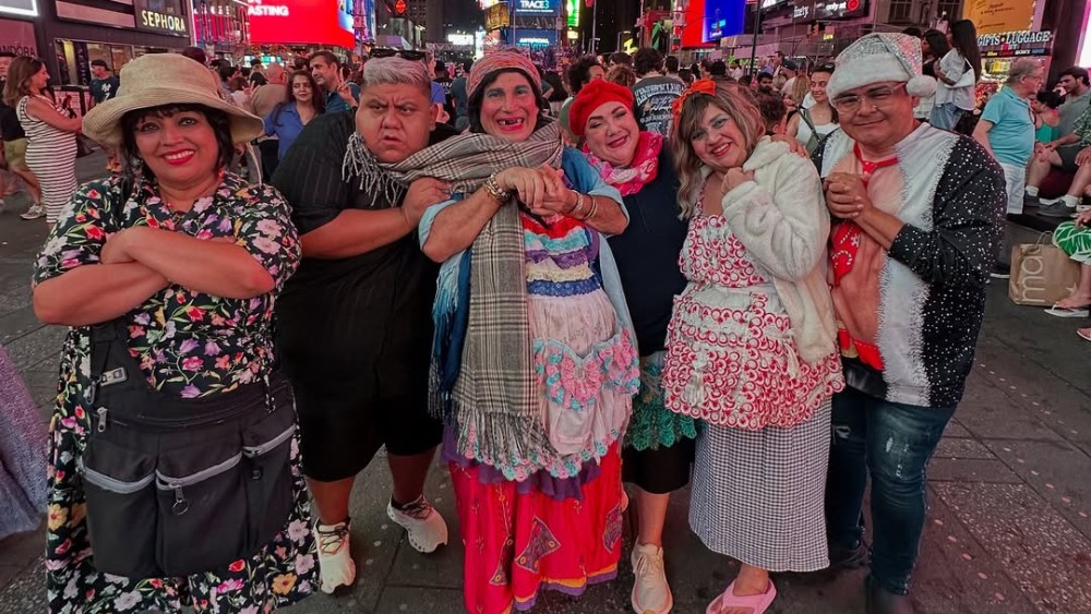 Comediantes salvadoreños graban en Estados Unidos la película "Mojados en Navidad"