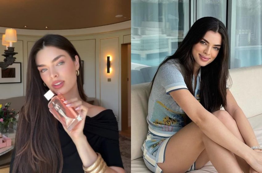  Nadia Ferreira lanza su propia fragancia «DAMA»