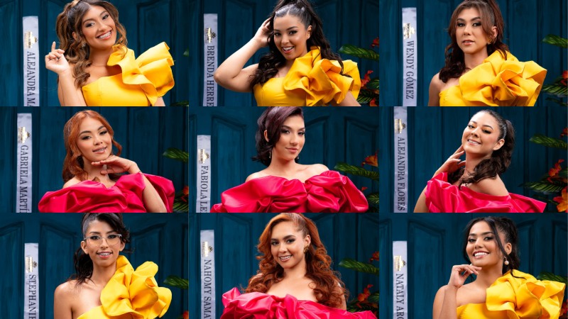 Conoce a las señoritas que se disputarán la corona de la reina de las Fiestas Julias