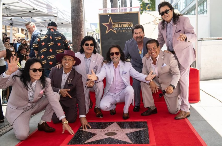  Los Bukis reciben su propia estrella en el Paseo de la Fama de Hollywood