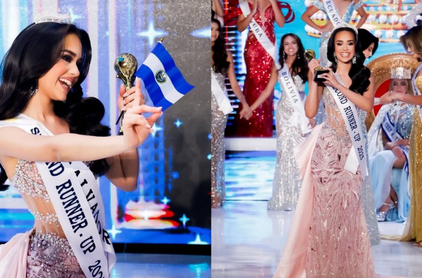  Orgullo salvadoreño: Valeria Amaya se posiciona como segunda finalista en Miss Teen Mundial 2025