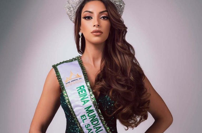 Julissa Martínez es la Reina Mundial del Banano El Salvador 2025
