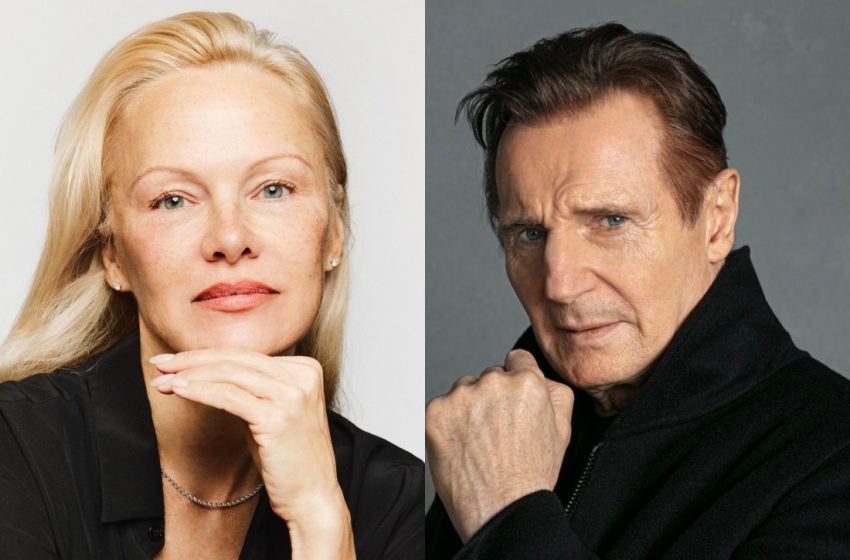  Pamela Anderson y Liam Neeson: el romance que nadie vio venir en Hollywood