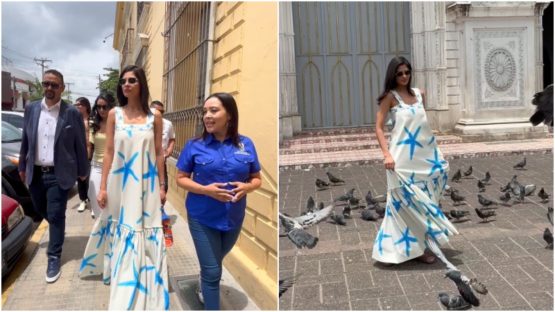 Santa Ana conquista el corazón de Sheynnis Palacios con sus hermosos lugares