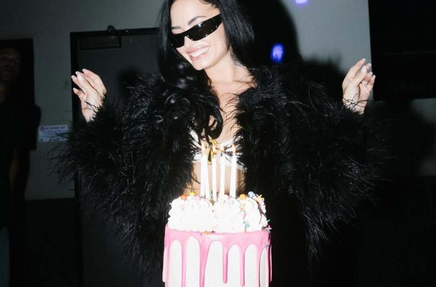  Demi Lovato celebra su cumpleaños con mucho glamour y karaoke