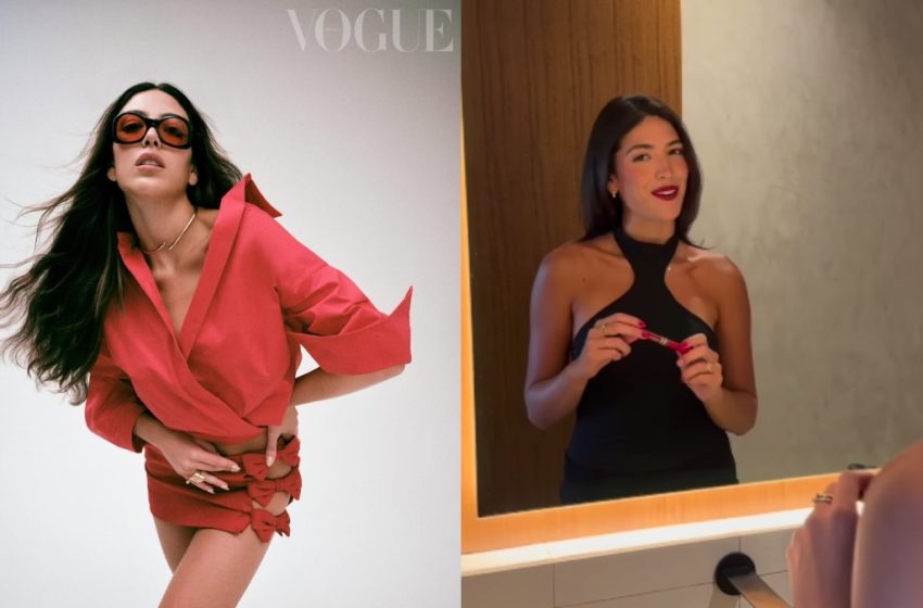  Isabella García-Manzo se estrena como modelo de reconocida marca de maquillaje