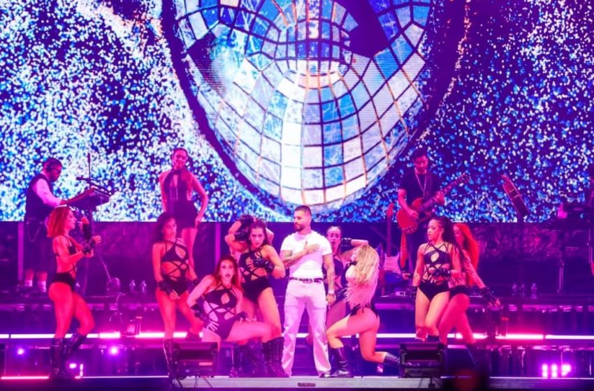  Lleno total en concierto de Maluma: lo más relevante del concierto