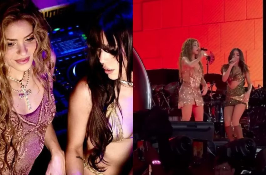  Shakira y Danna Paola juntas en el escenario: el emotivo momento que vivieron