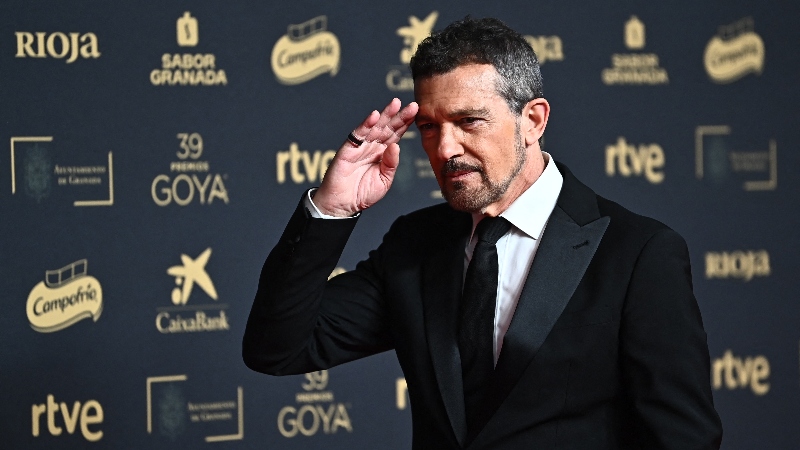 A sus 65 años, el actor español Antonio Banderas no tiene intención de jubilarse