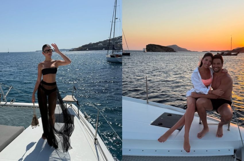  Isabella García-Manzo presume su viaje en Grecia acompañada de dos galanes ¿Quiénes son?