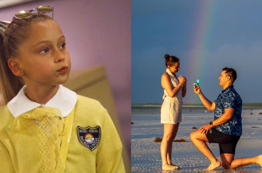  Reconocida actriz de telenovela «¡Vivan los niños!» se compromete con su novio