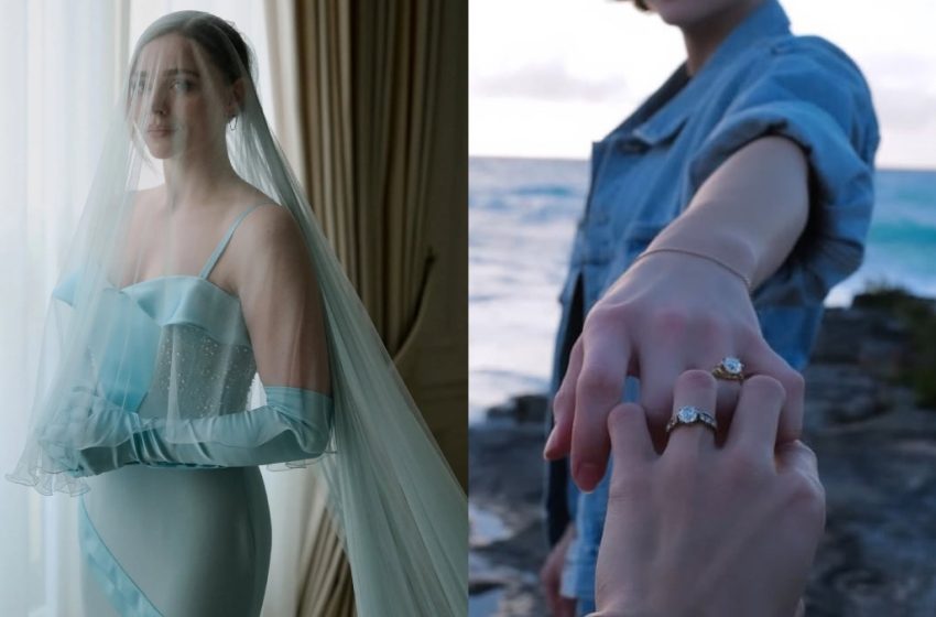  Chloë Grace Moretz se casa con Kate Harrison en una boda inesperada y con vestido azul