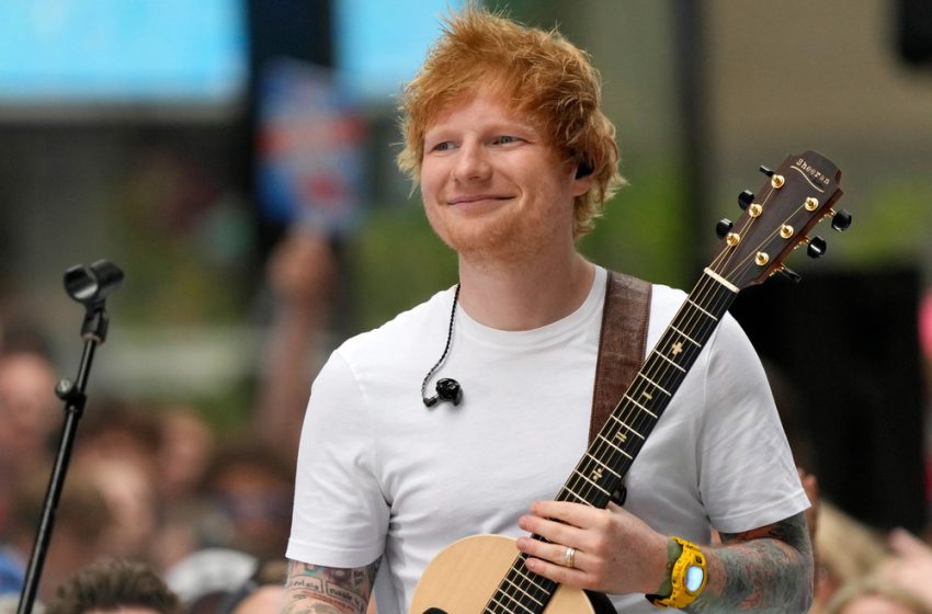  Ed Sheeran lanza su octavo álbum «Play»