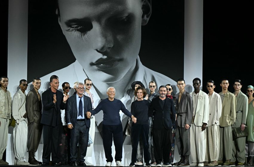  Tommy Hilfiger, Ralph Lauren y Michael Kors rinden tributo al «ícono» Giorgio Armani