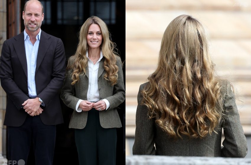  Kate Middleton reaparece con un nuevo look y divide opiniones de sus seguidores