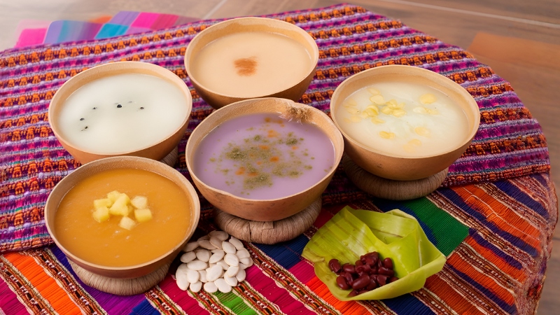 ¿Dulce, salado o fermentado? Estos son los atoles tradicionales de El Salvador