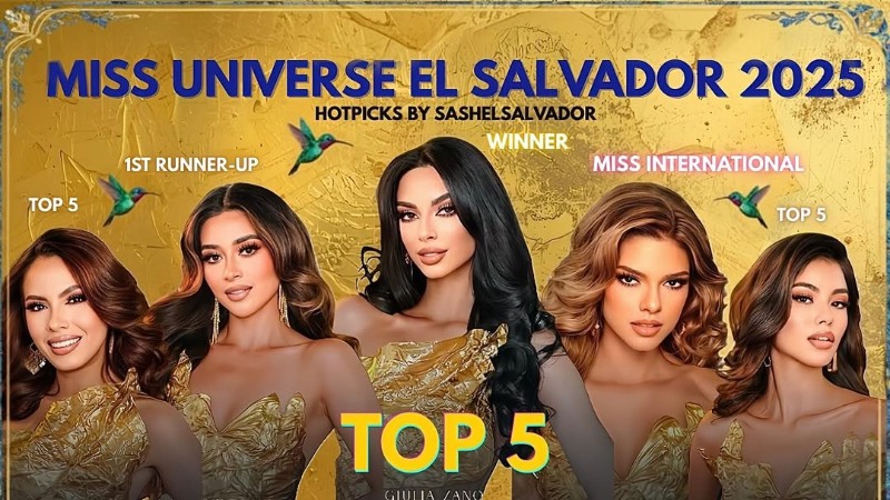 Missólogos dan sus predicciones sobre quién será la próxima Miss Universo El Salvador 2025