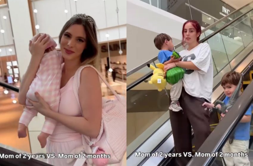  Lele Pons y Nicolle Figueroa recrean juntas trend de maternidad