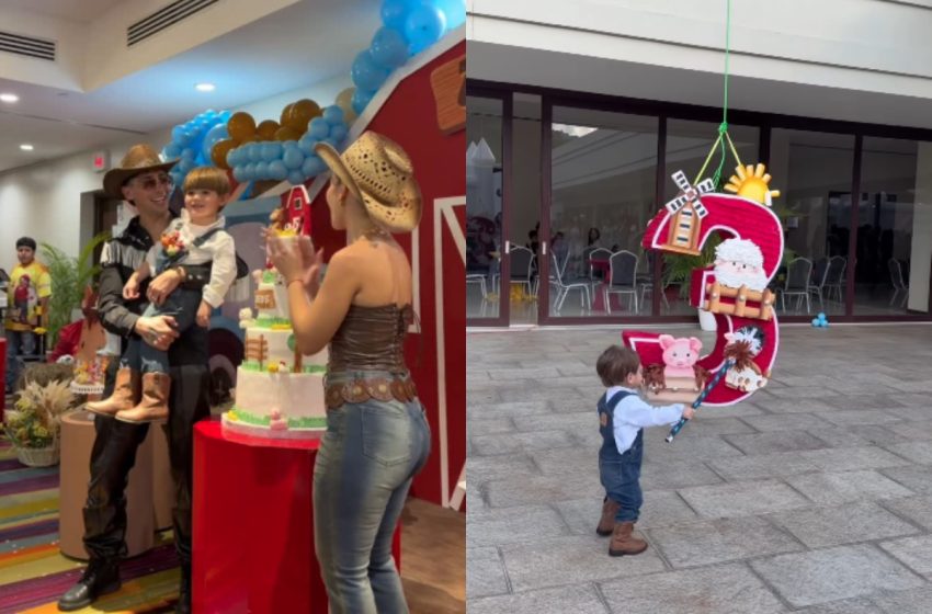  Nicolle Figueroa celebra a lo grande el cumpleaños de su hijo Zeus: así fue la fiesta