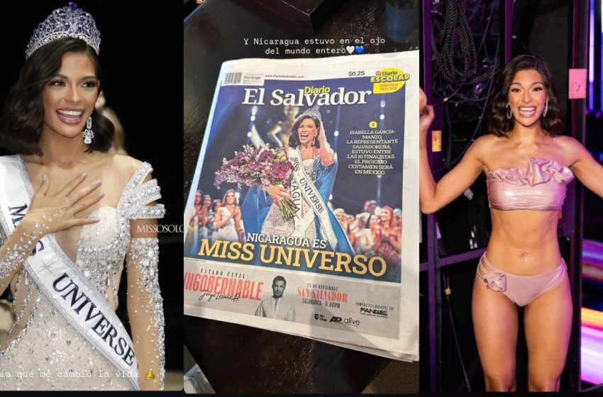  Con estas imágenes Sheynnis Palacios recordó su coronación de Miss Universo 2023 en El Salvador