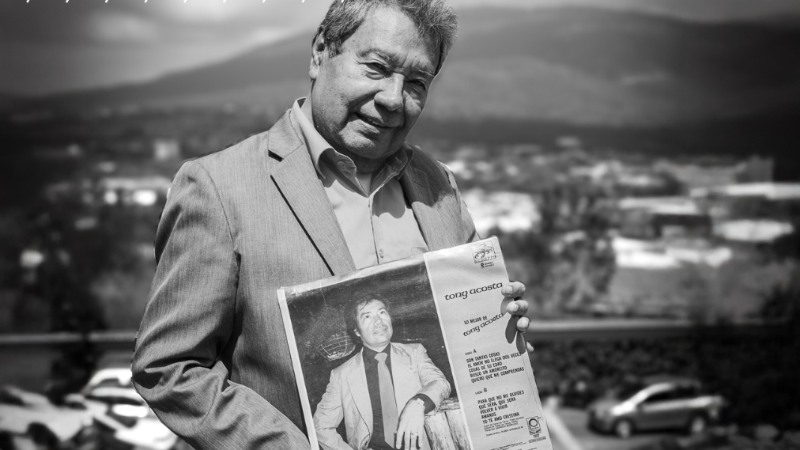 Fallece Tony Acosta, leyenda de la música romántica de la época de oro en El Salvador