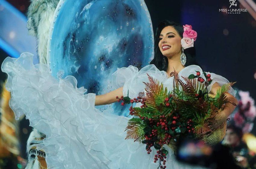  Así brilló Giulia Zanoni en las preliminares de Miss Universo