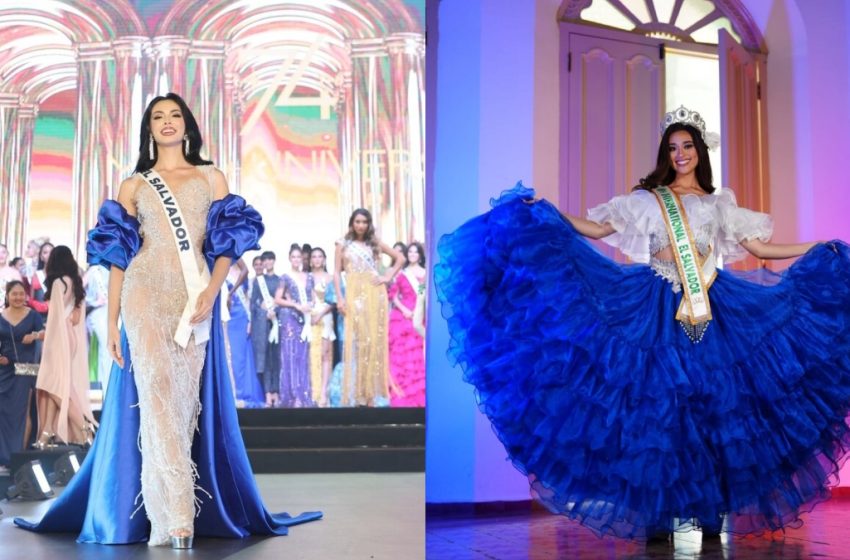  Orgullo azul y blanco: El Salvador deslumbra en los concursos de belleza