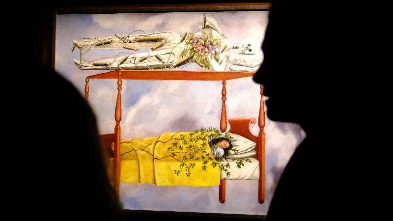Obra de Frida Kahlo marca récord en subasta para una mujer y un artista latinoamericano