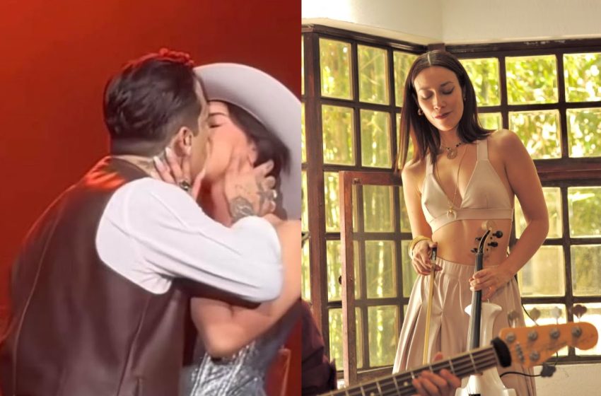  Señalan posible infidelidad de Nodal con violinista de su equipo