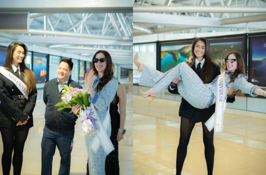  Así fue el recibimiento de Fátima Bosch en Guatemala