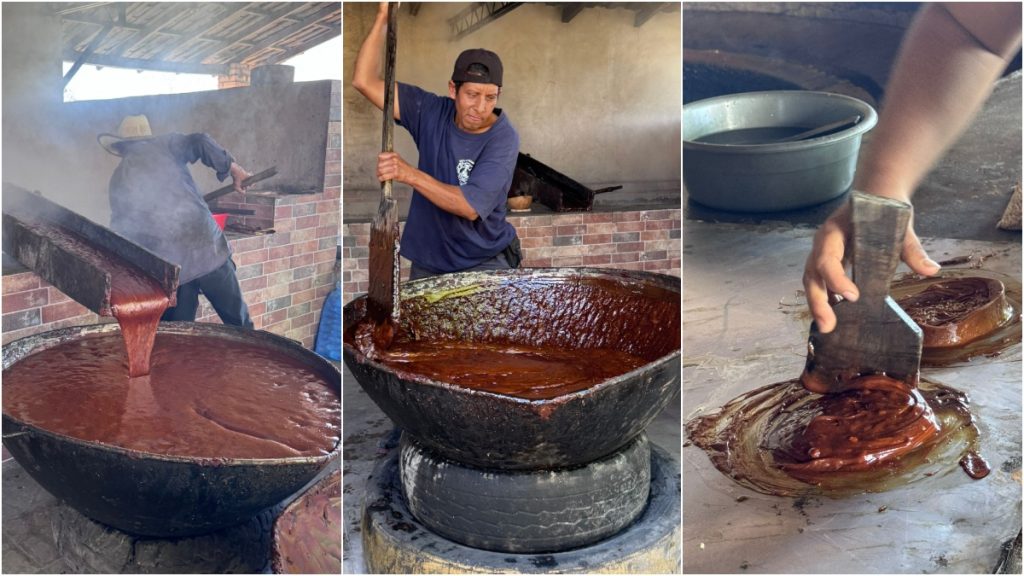 Proceso del batido/Foto Geraldine Benítez