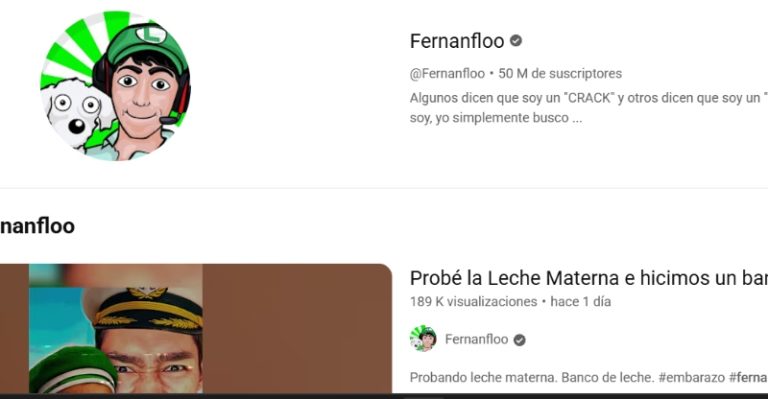 Fernanfloo alcanza los 50 millones de suscriptores en YouTube - XPOT