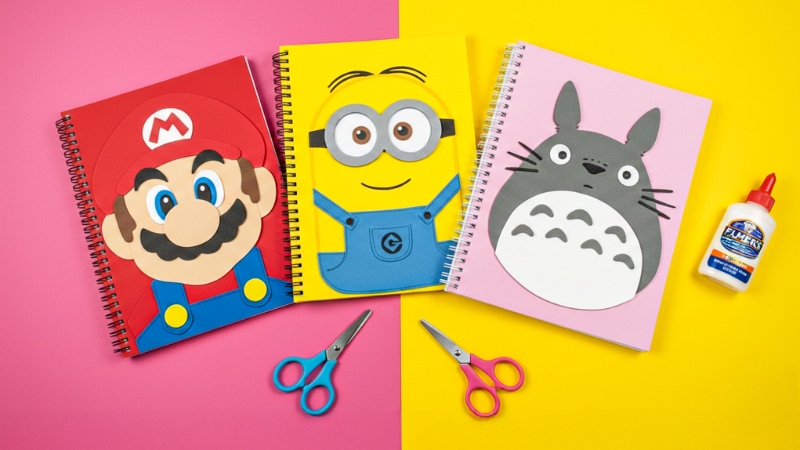 Ideas creativas y ecológicas para forrar cuadernos en este regreso a clases