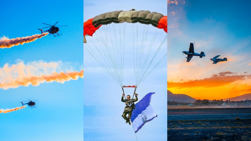 ¡Pilotos, acrobacias y adrenalina! Todo lo que debes saber del Ilopango Air Show