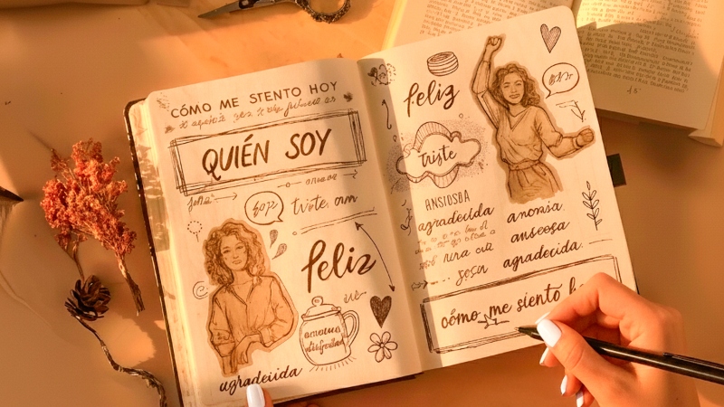 El Journaling, la herramienta terapéutica para vaciar la mente y conectarse con las emociones