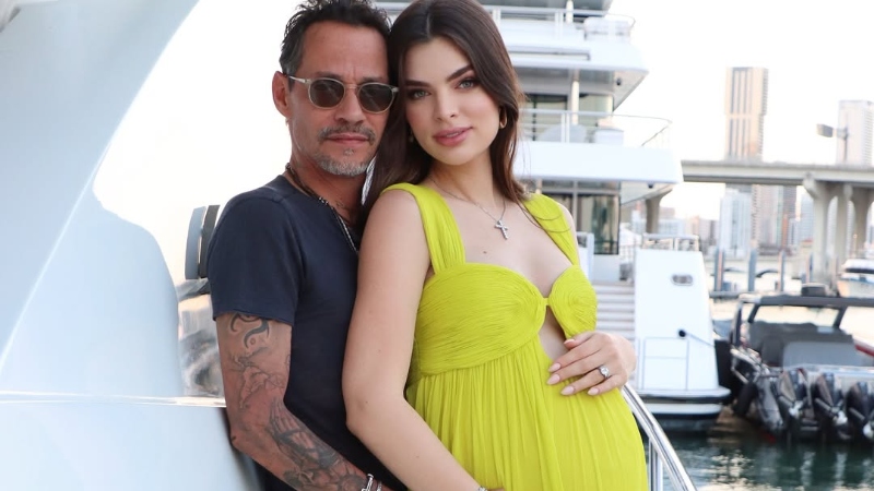 Nadia Ferreira y Marc Anthony anuncian que serán padres nuevamente