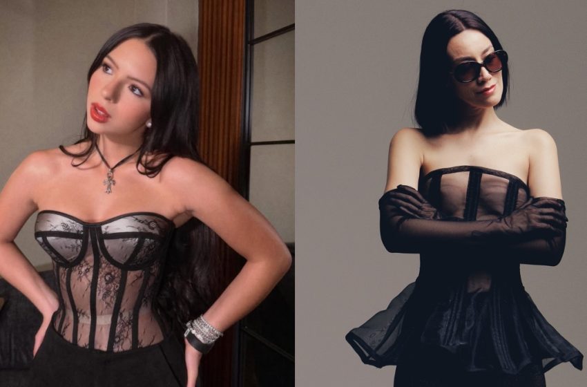  Ángela Aguilar desata polémica al copiar look de la ex violinista de Nodal