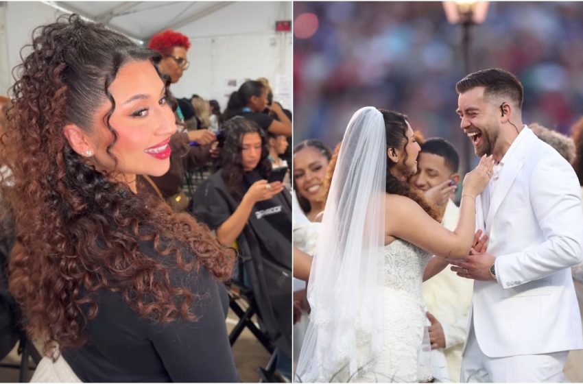  ¡Novia que salió en medio tiempo del Super Bowl de Bad Bunny es salvadoreña!