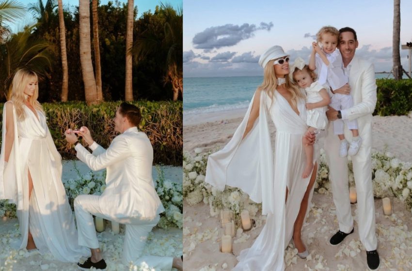  Paris Hilton se prepara para su segunda boda con Carter Reum