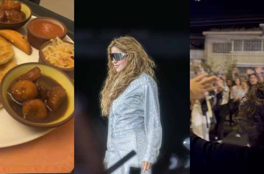  Shakira opina de la comida típica salvadoreña: Las lobas no podemos hacer dieta