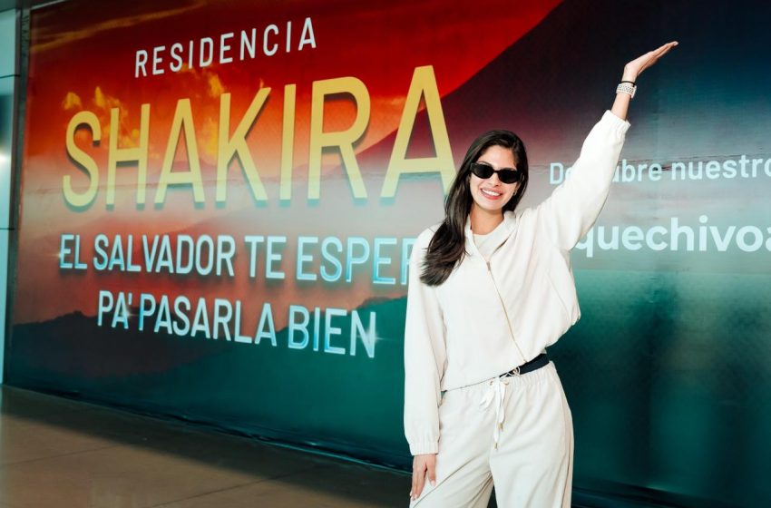  Sheynnis Palacios llega a El Salvador para participar en la residencia de Shakira